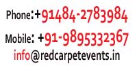 Contact Red Carpet Events Address phone number Wedding planner cochin kochi ernakulam  kerala