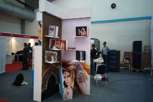 printing technology exhibition stall fabrication 
