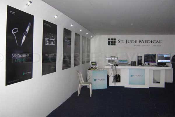 medical exhibition stall 