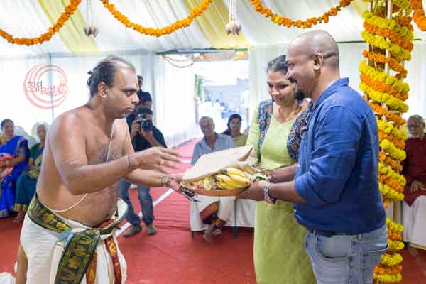 Buy Shashti Poorthi Thenkalai Vishnu Double Thali Exclusive Set