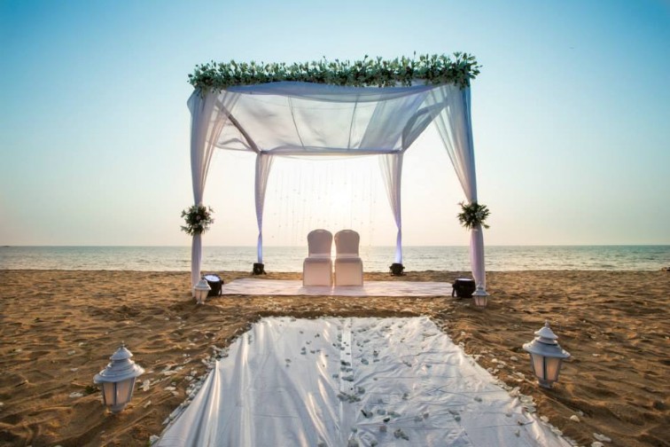 Taj Bekal Resort & Spa facilities: Beach wedding