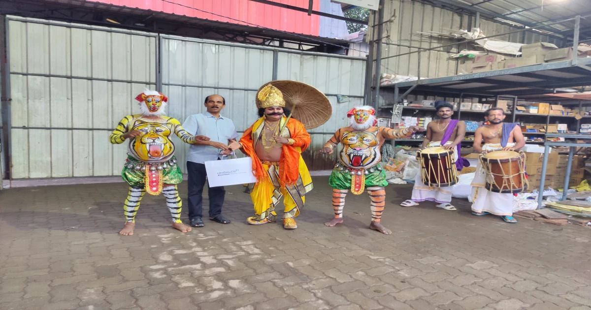 Mahabali with drummers for dealer visits | BTL Activations by Red Carpet Events -    Kerala